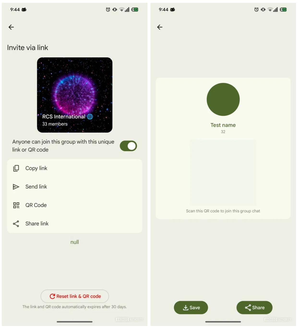 Google Messages 即将推出群聊邀请系统，支持通过链接和二维码方式快速扩展群组